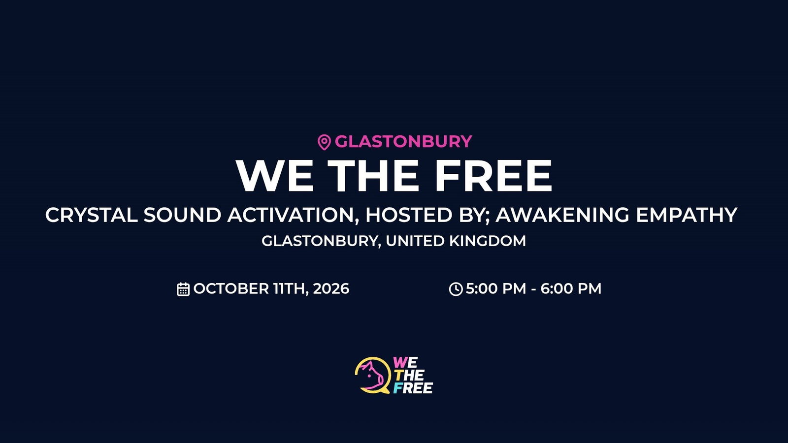 CRYSTAL SOUND ACTIVATION, Hosted by; Awakening Empathy