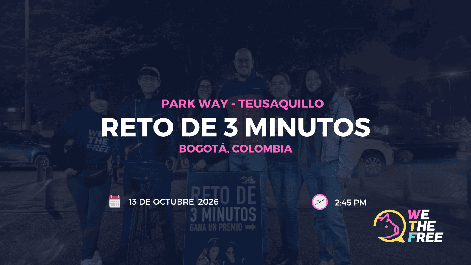 WTF: Bogota, Colombia - Reto de 3 minutos, Octubre 24, 2026