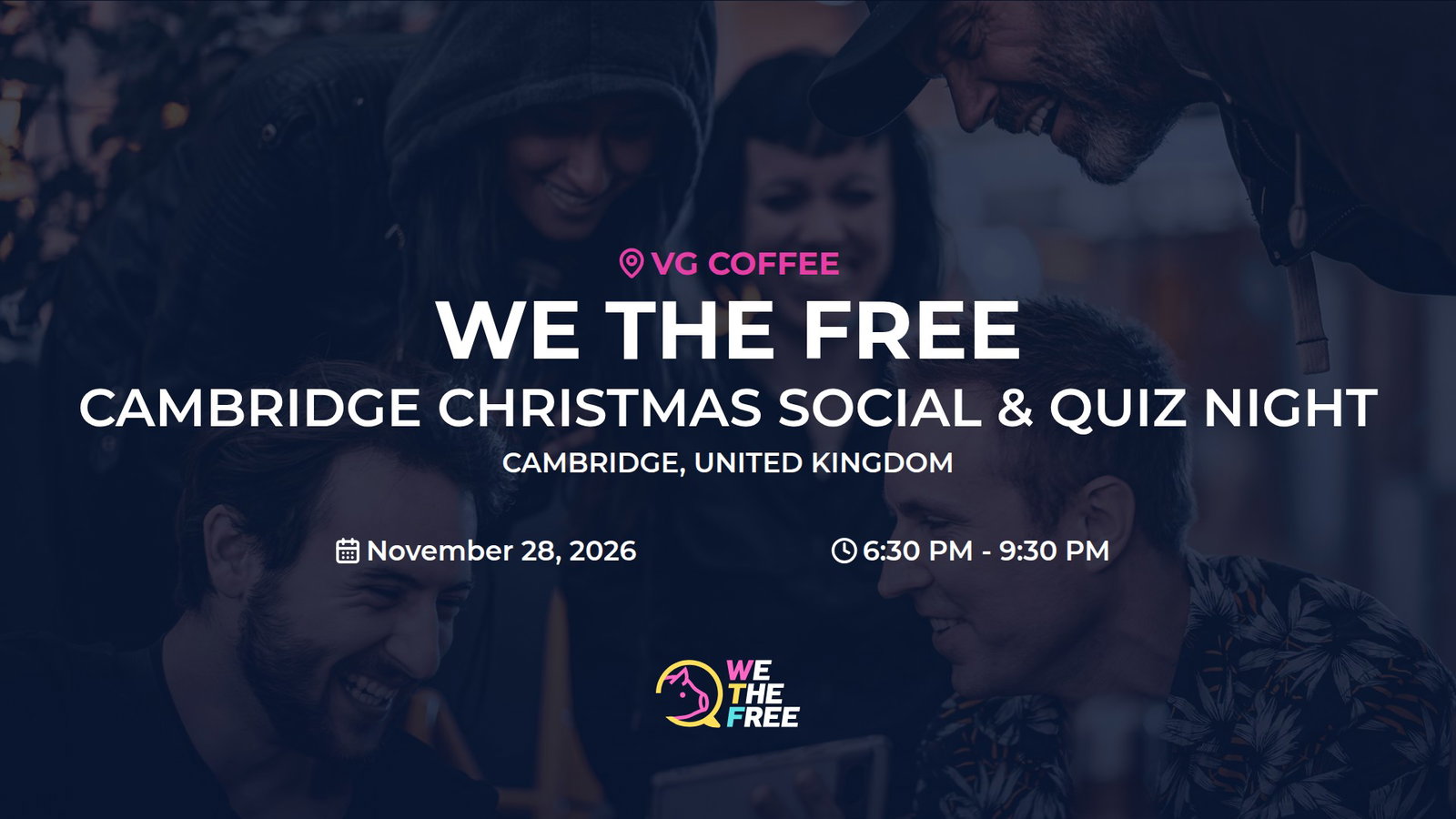 Cambridge Christmas Social & Quiz Night