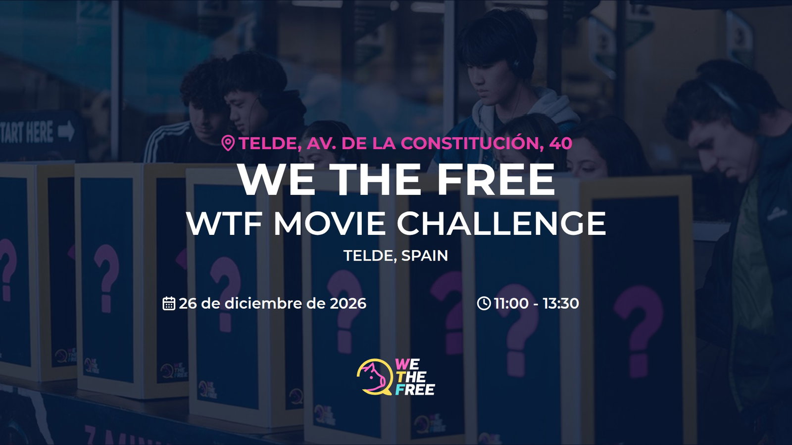 WTF: Gran Canaria, España - WTF Movie Challenge, 24 de octubre de 2026