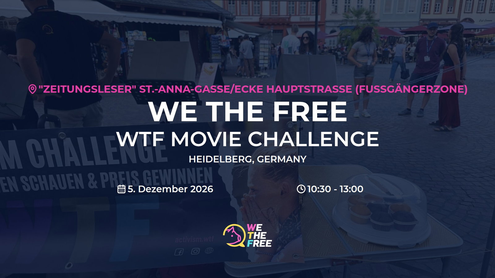 WTF: Heidelberg, Germany - WTF Movie Challenge, 5. Dezember 2026