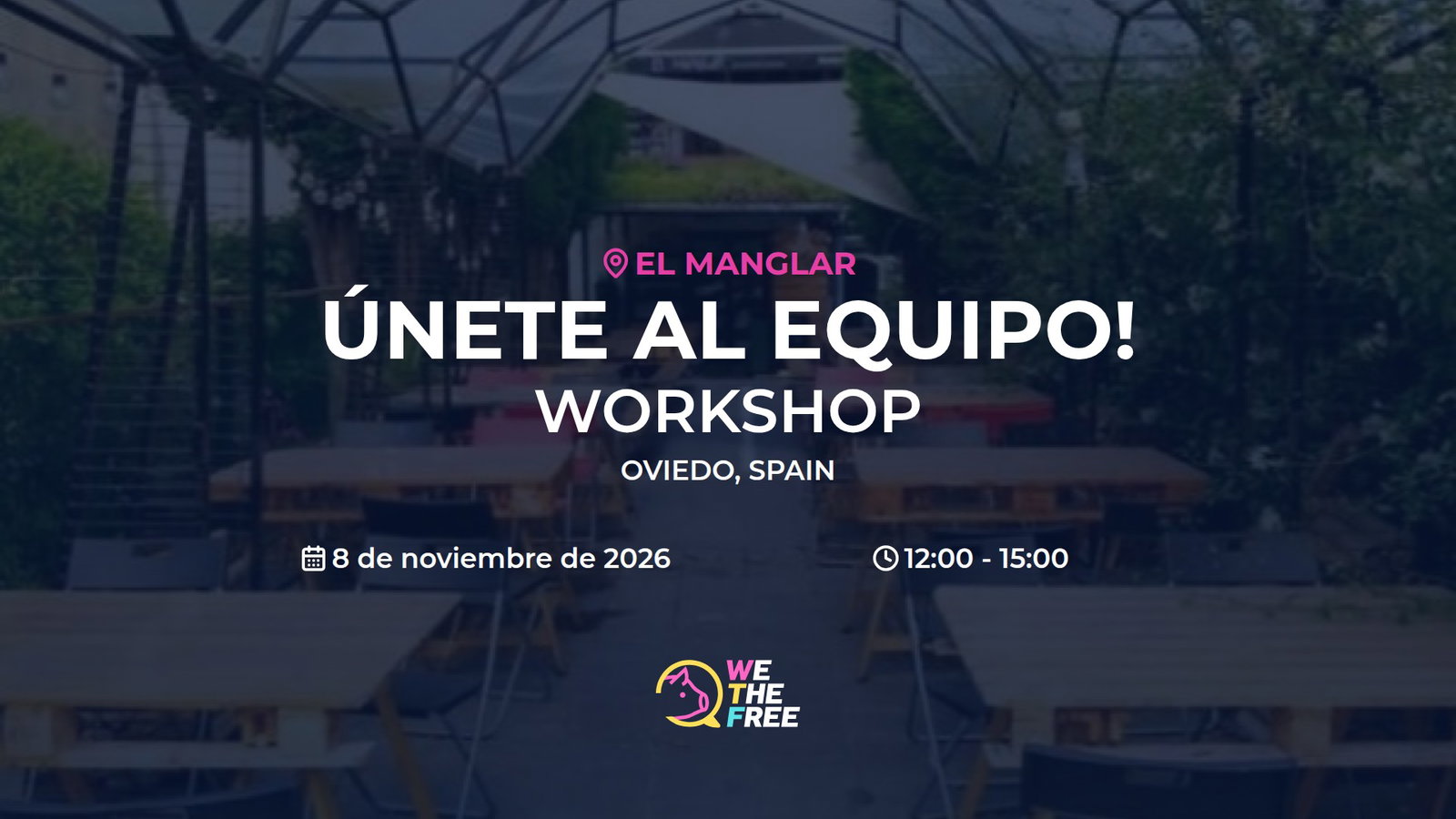 WTF: Oviedo, Spain - Workshop, 8 de noviembre de 2026