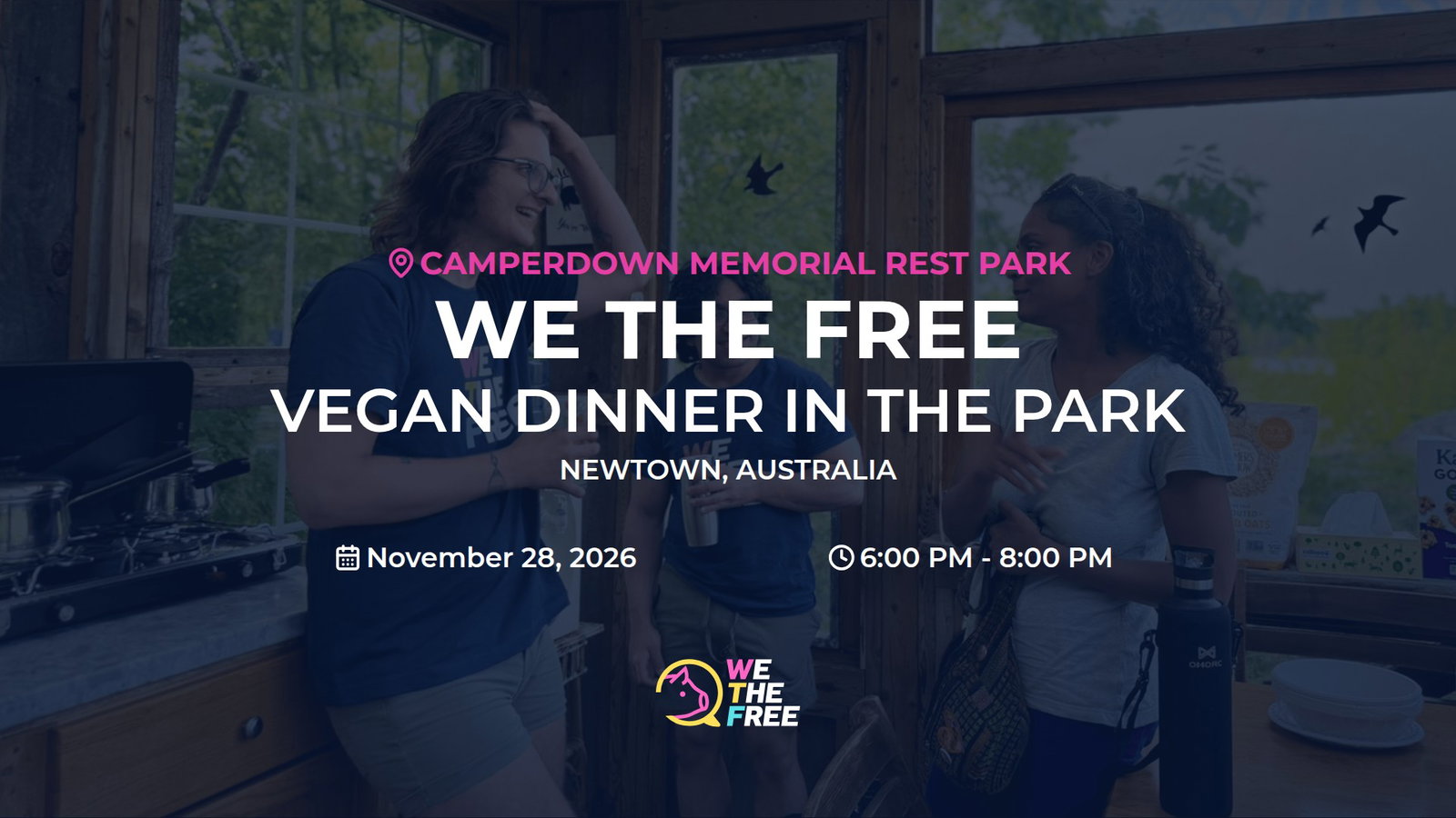 Vegan Dinner In The Park