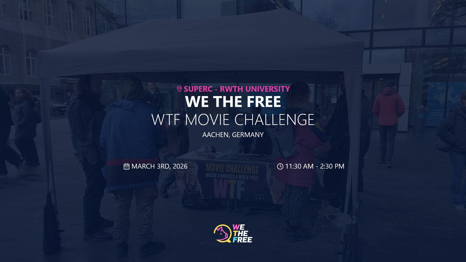 WTF: Aachen, Germany - WTF Movie Challenge, March 3rd, 2026