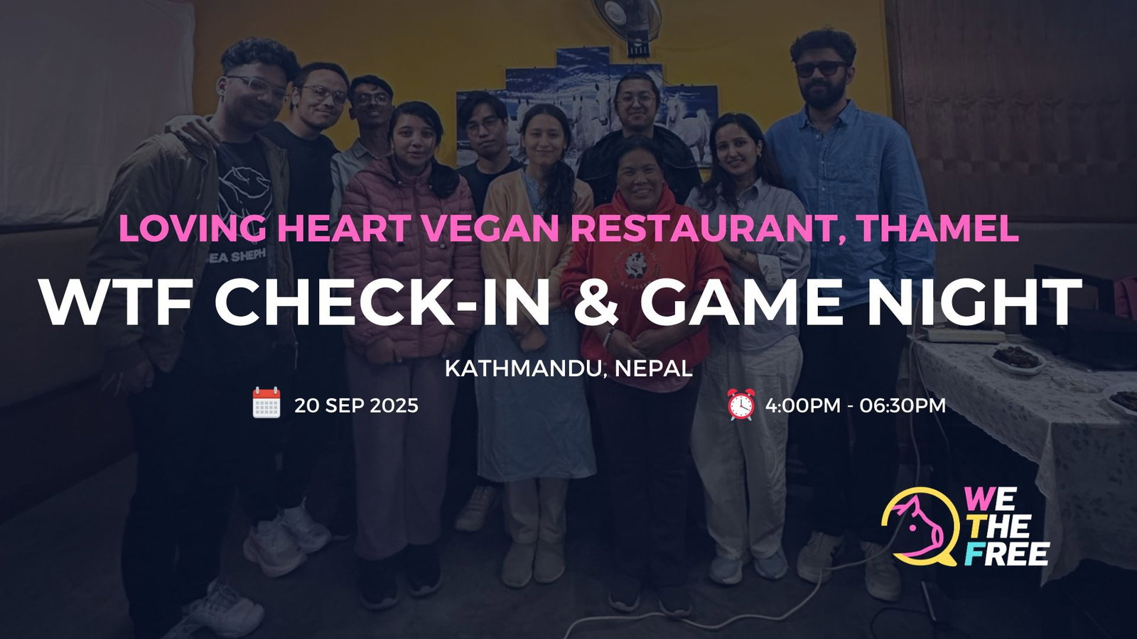 WTF CHECK-IN & GAME NIGHT