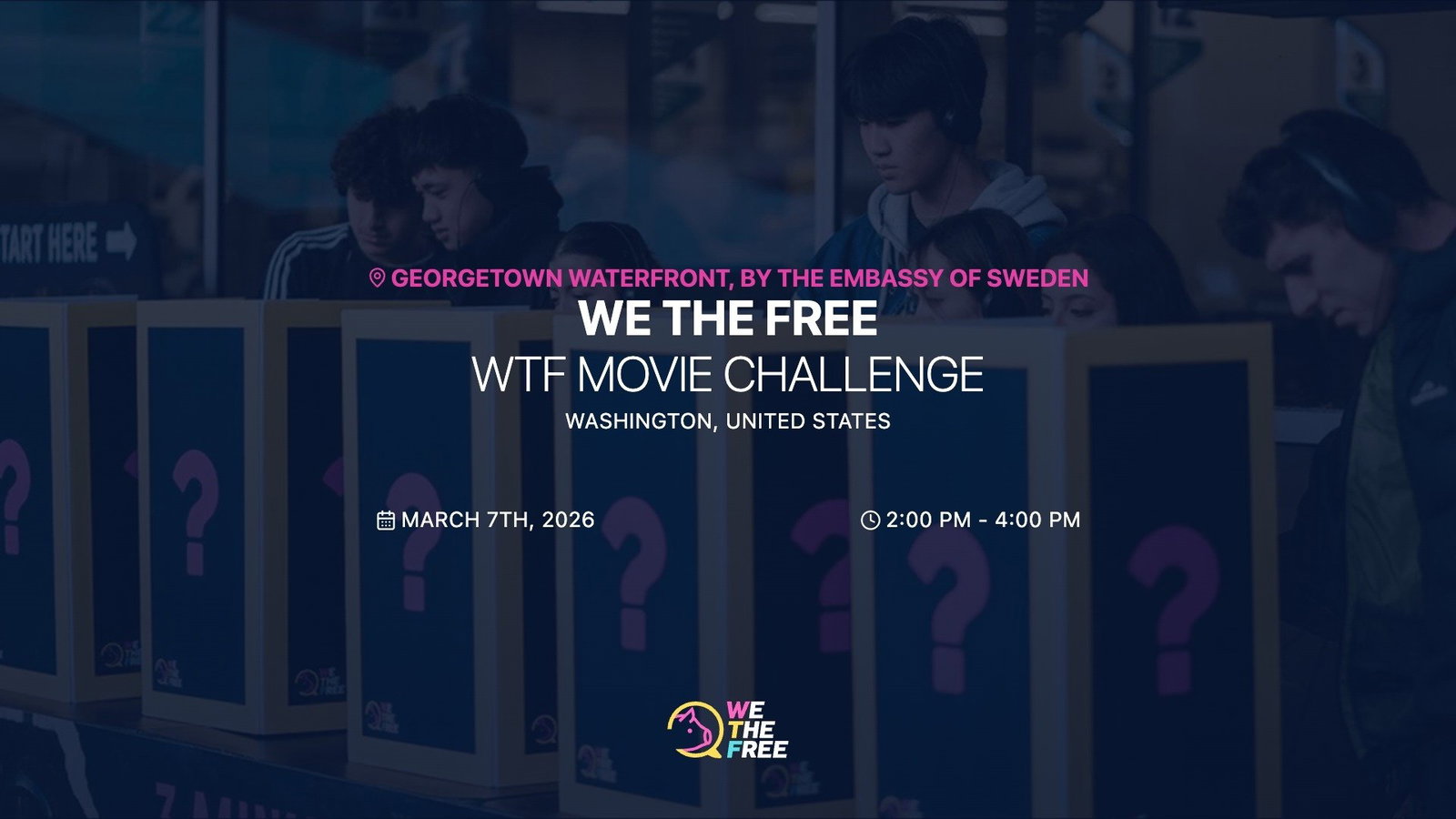 WTF: Washington DC, USA - WTF Movie Challenge, March 7th, 2026