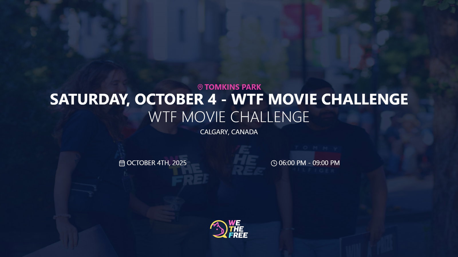 WTF: Calgary, Canada - WTF Movie Challenge, October 4th, 2025