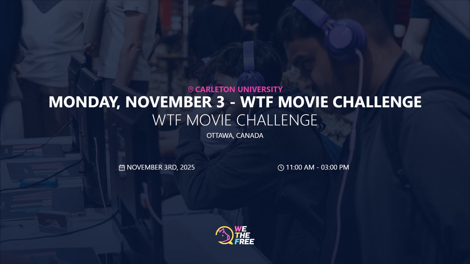 WTF: Ottawa, ON, Canada - WTF Movie Challenge, November 3rd, 2025