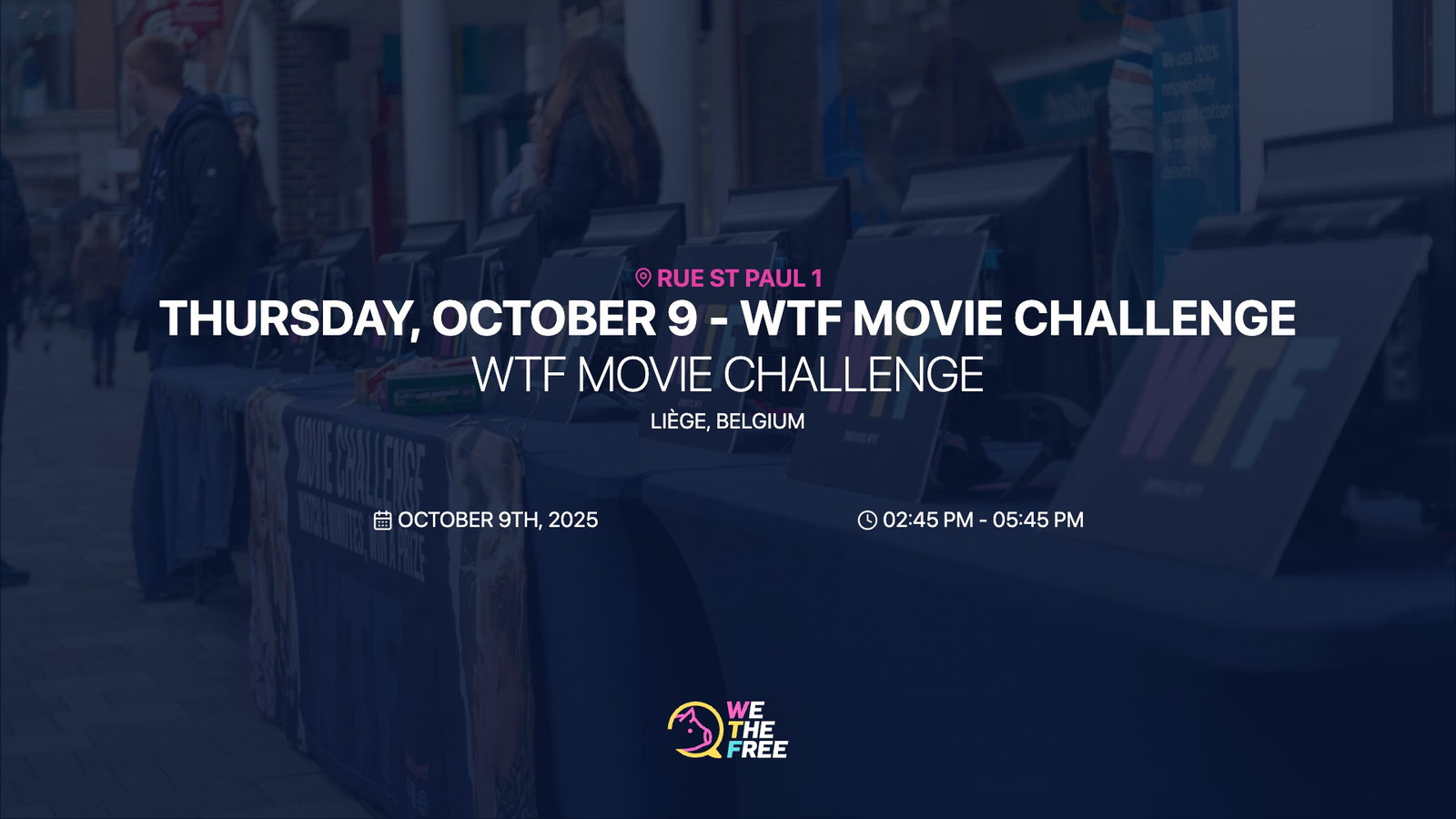 WTF: Liège, Belgium - WTF Movie Challenge, 9 octobre 2025