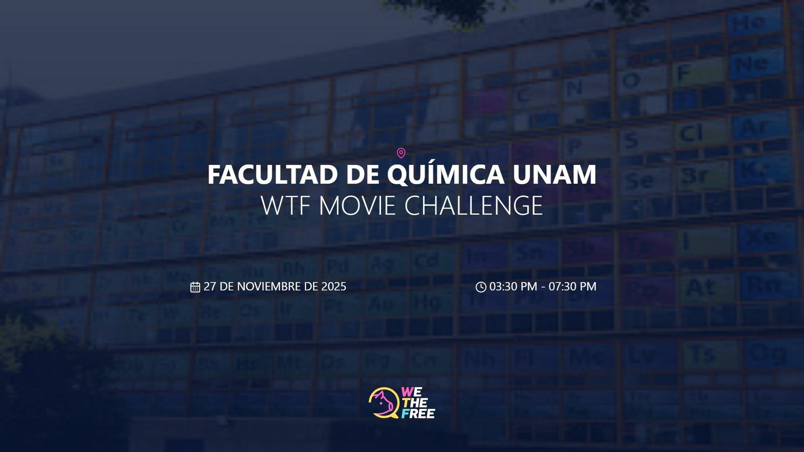 WTF: Universidades, Ciudad de México - WTF Movie Challenge, 27 de noviembre de 2025