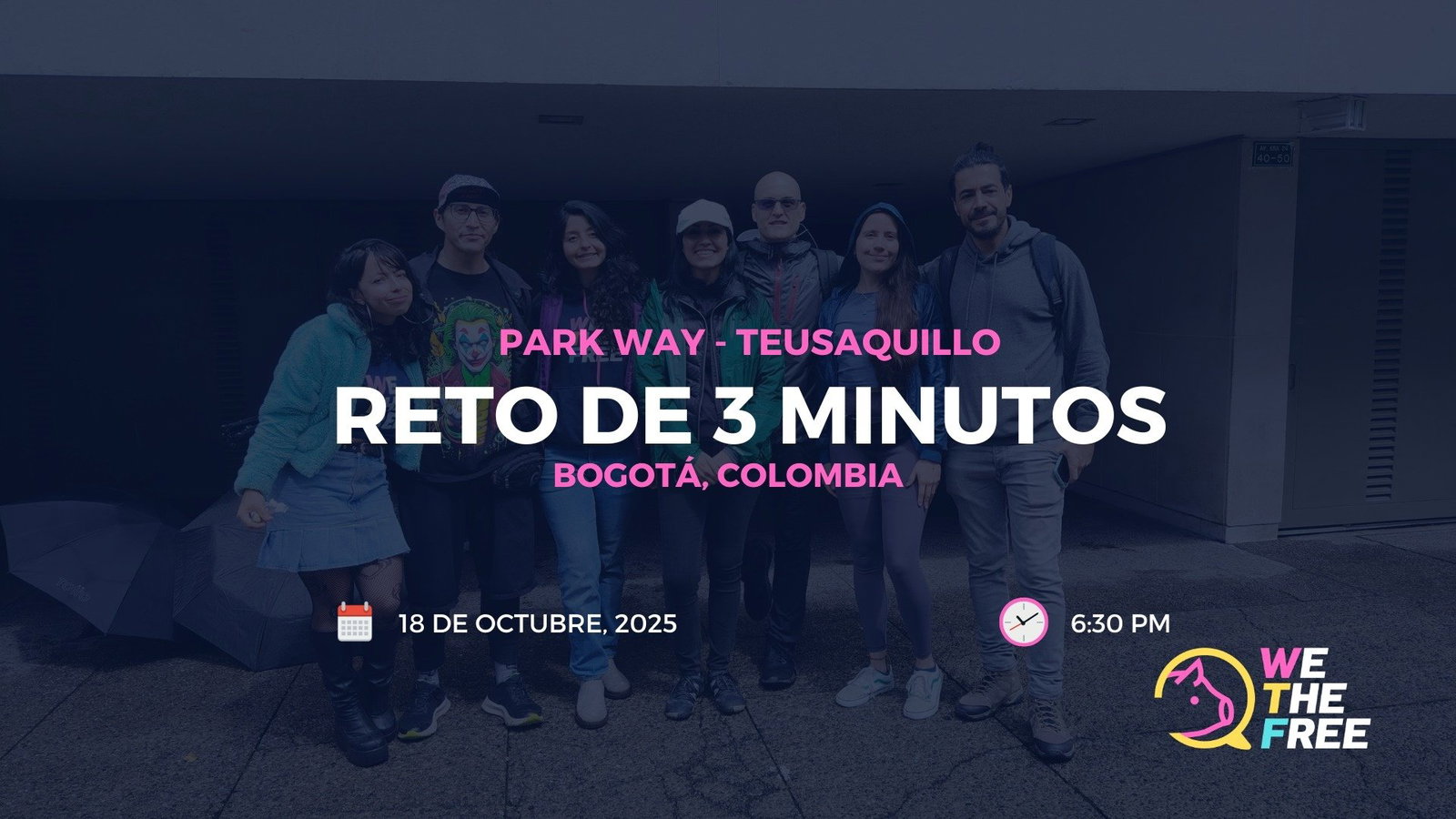 WTF: Bogotá, Colombia - Reto de 3 Minutos, 18 de octubre, 2025