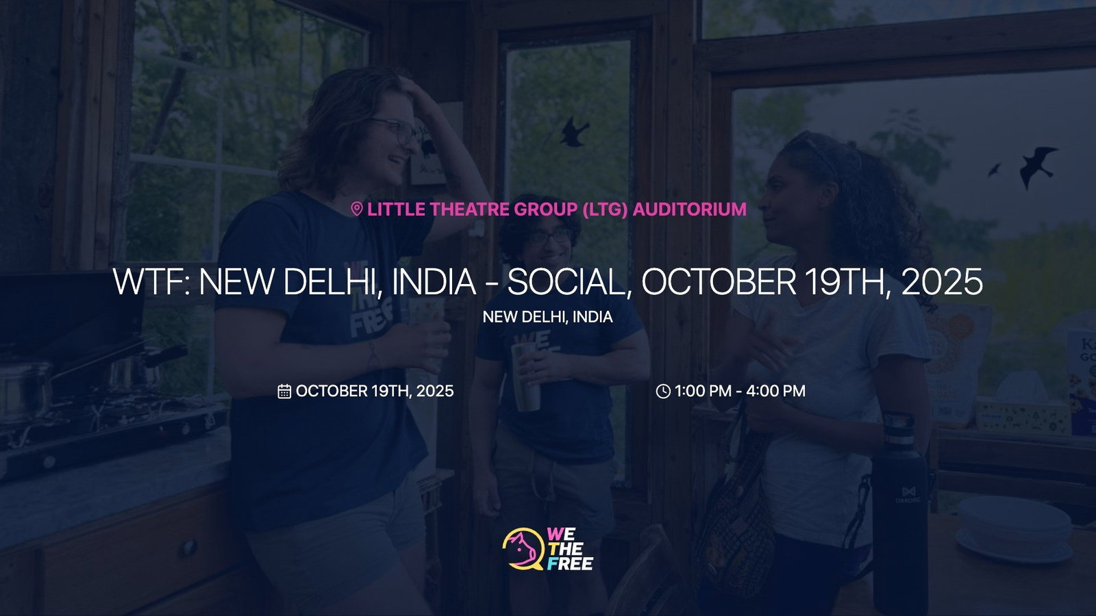 WTF: New Delhi, India - Social, October 19th, 2025