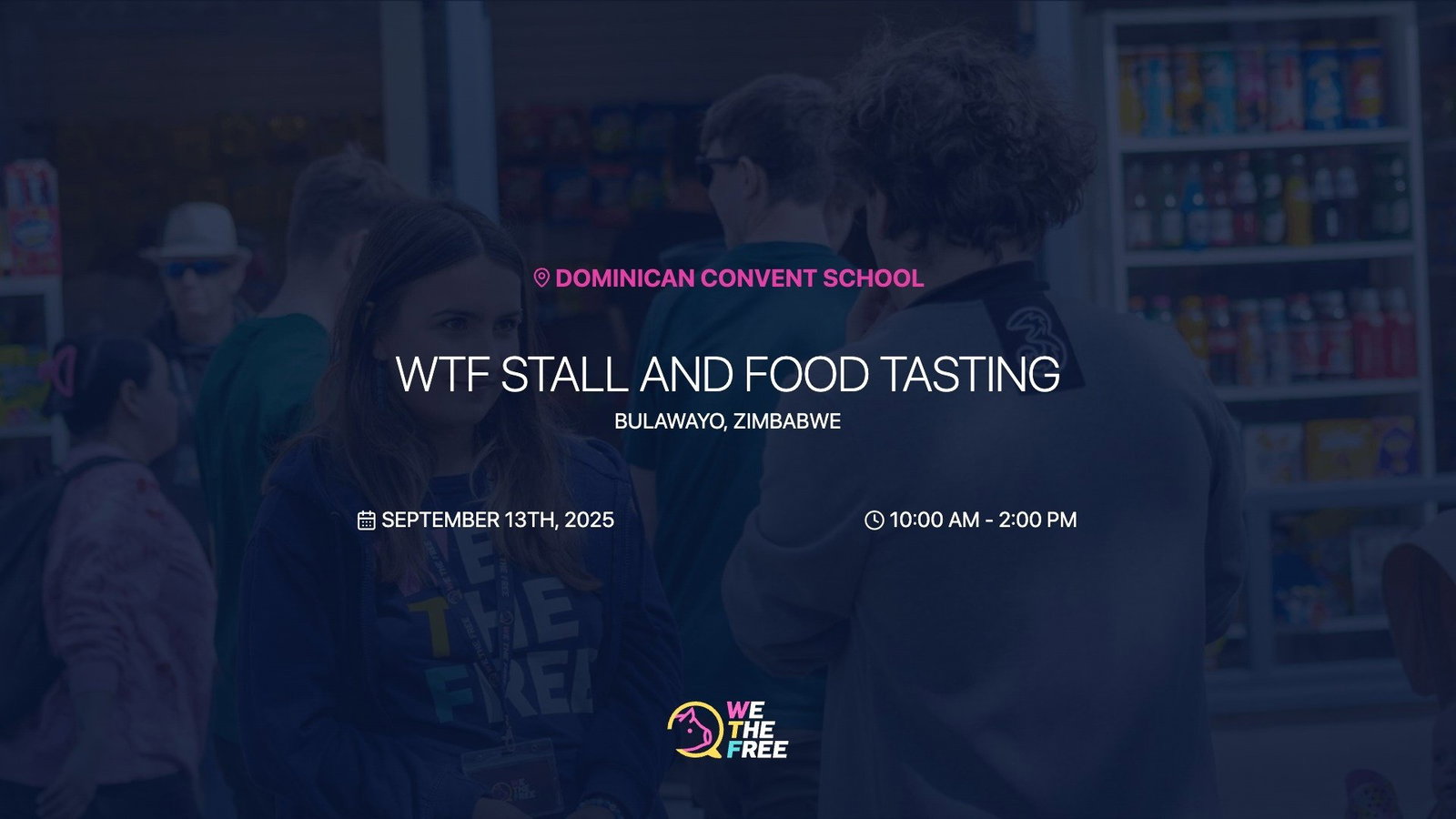 WTF Stall and Food tasting