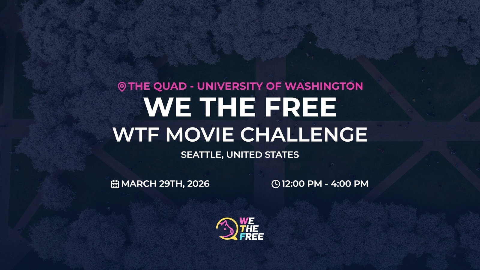 WTF: Seattle, USA - WTF Movie Challenge, March 29th, 2026