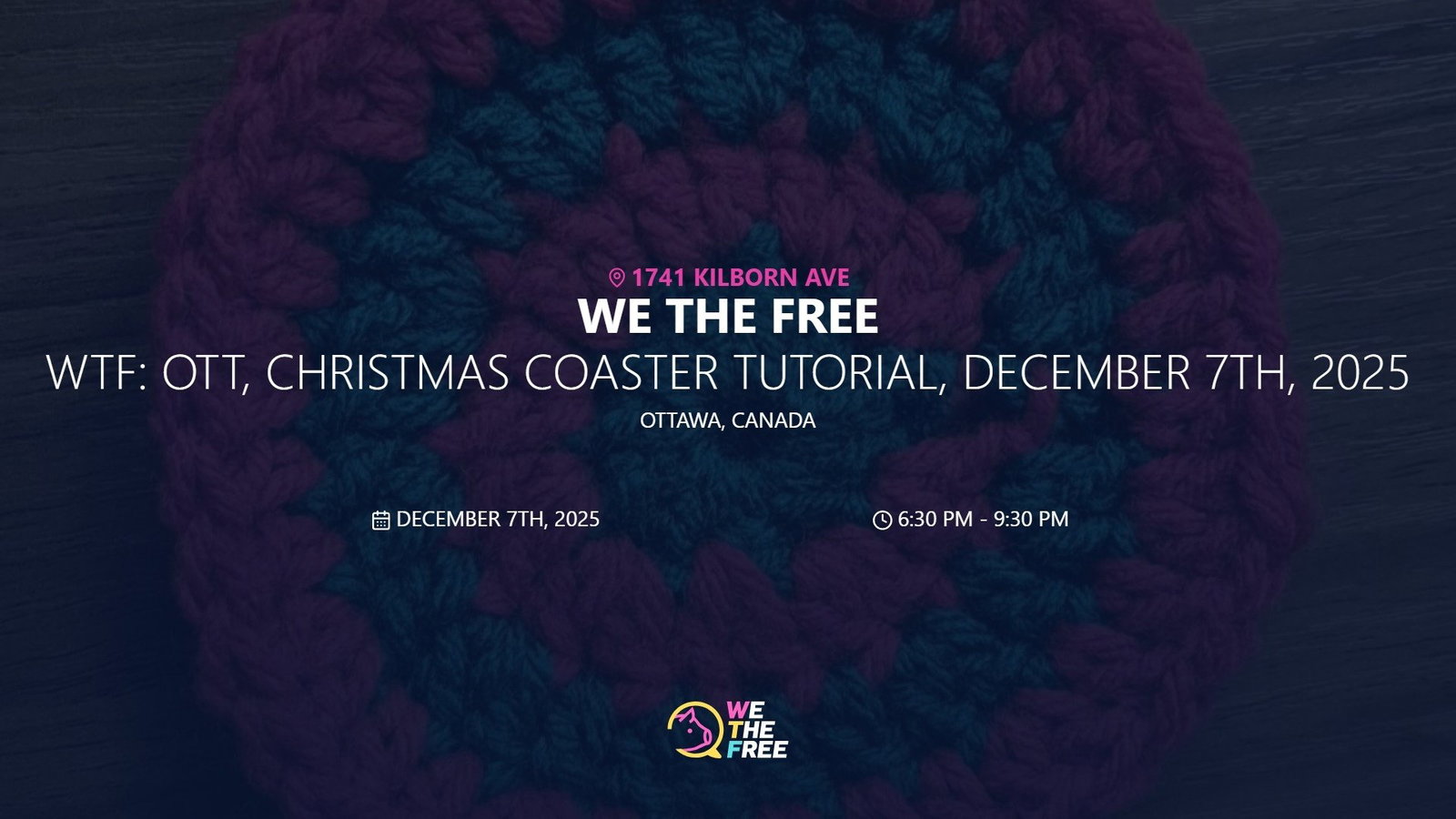 WTF: OTT, Christmas Coaster Tutorial, December 7th, 2025