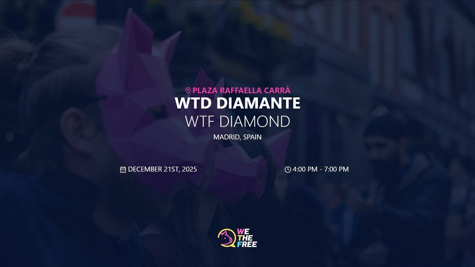 WTF: Madrid, Spain - WTF Diamante, 21 diciembre, 2025