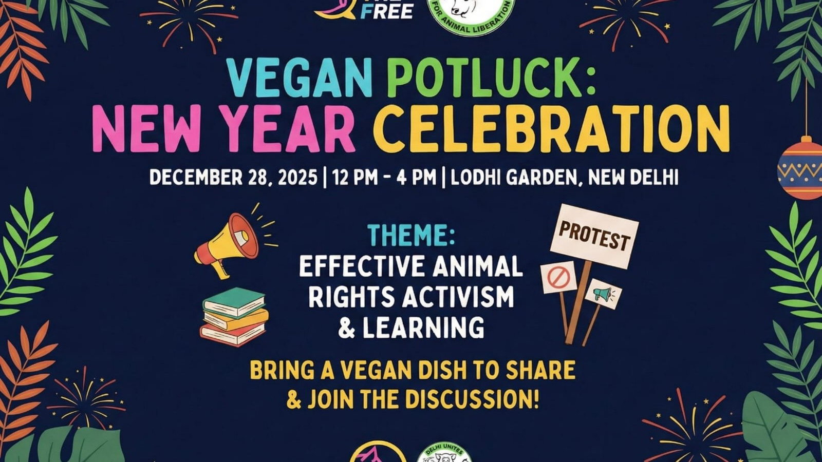 Vegan Potluck: New Year Celebration