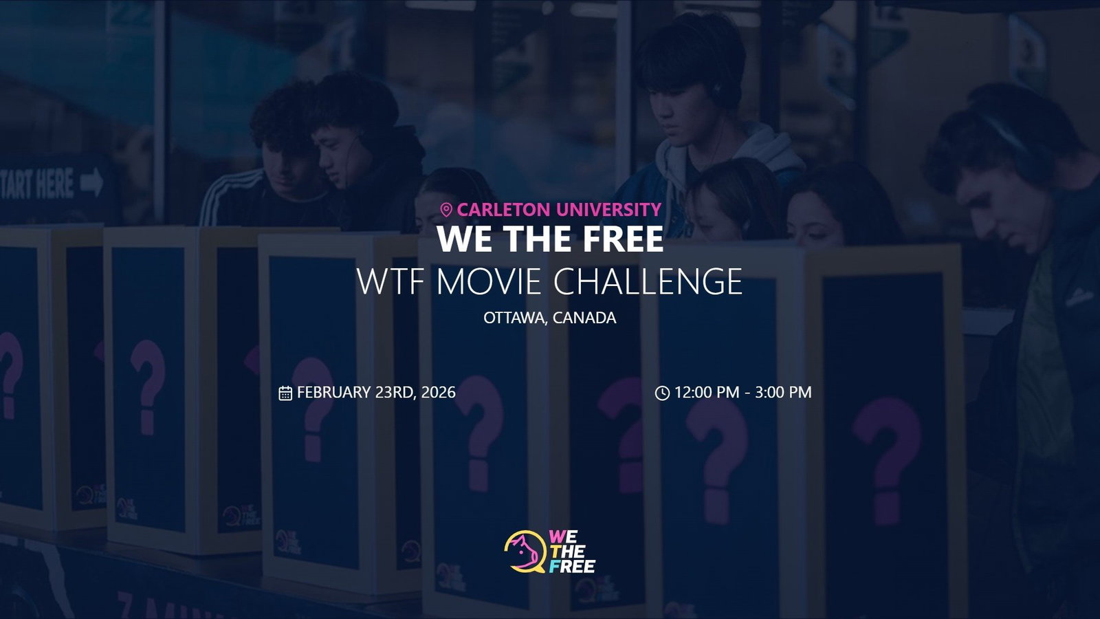 WTF: Ottawa, Canada - WTF Movie Challenge, February 23rd, 2026