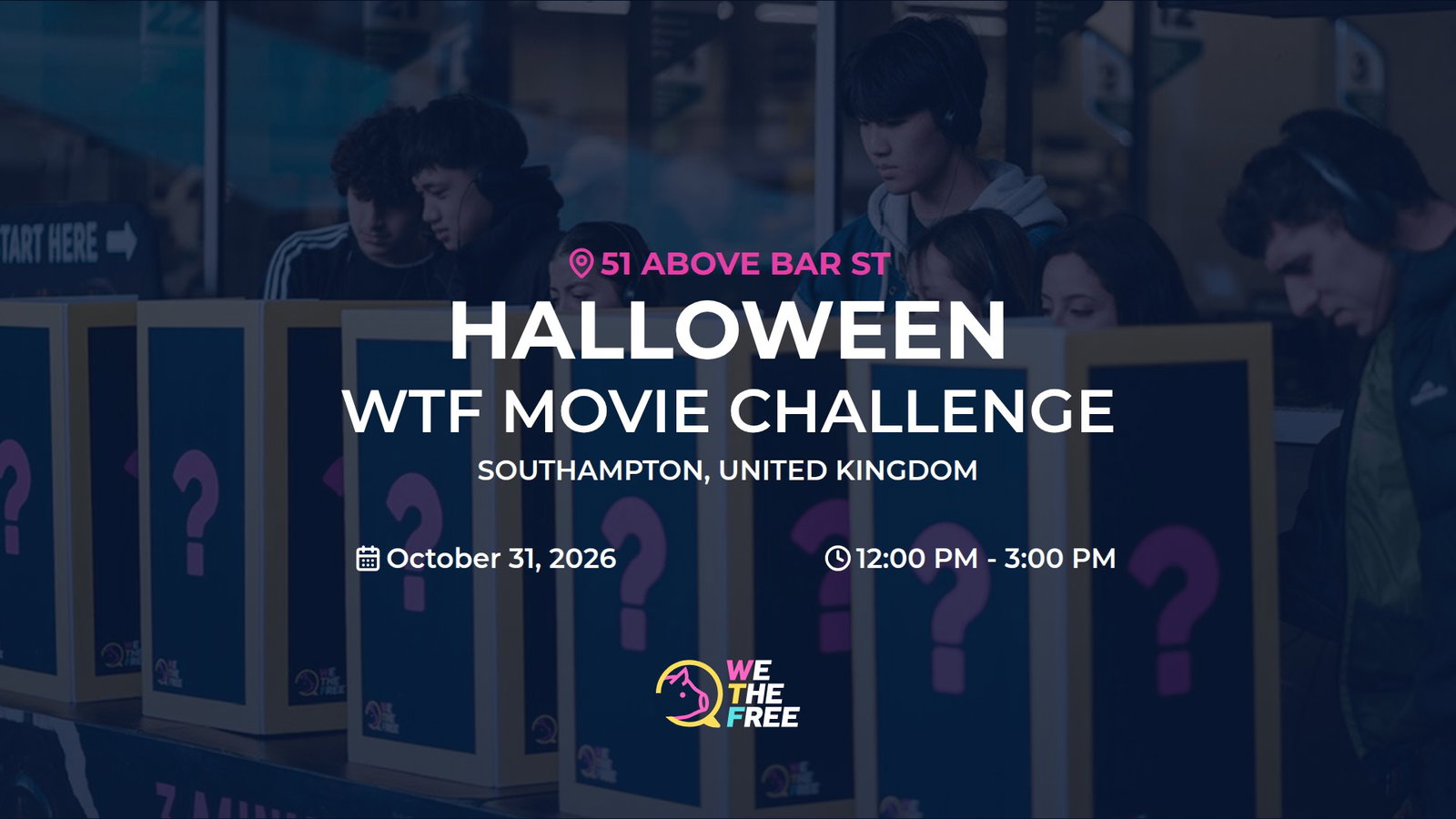 WTF: Southampton, England - WTF Movie Challenge, October 31st, 2026