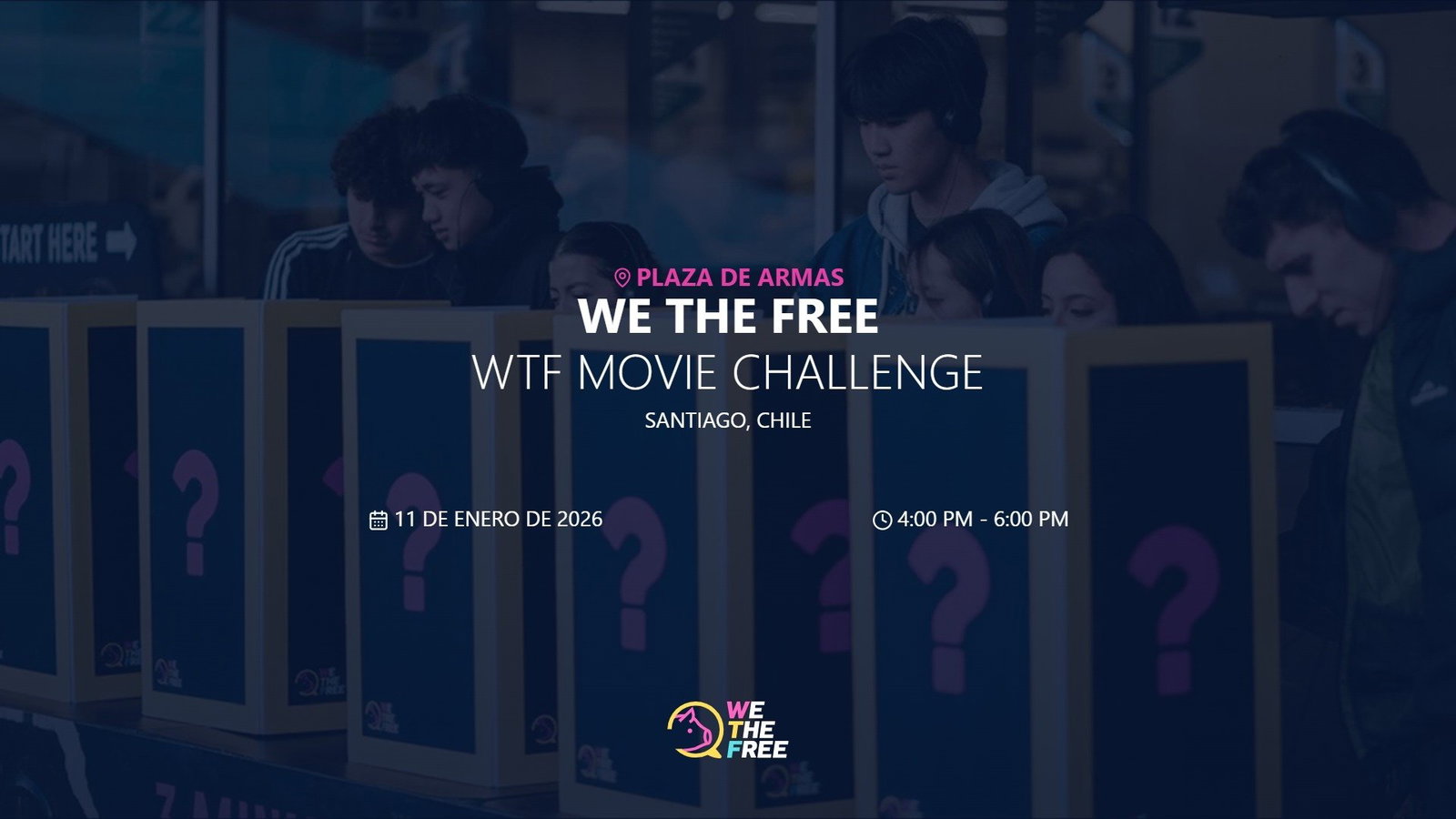 WTF: Pantallas a la calle - WTF Movie Challenge, 11 de enero de 2026