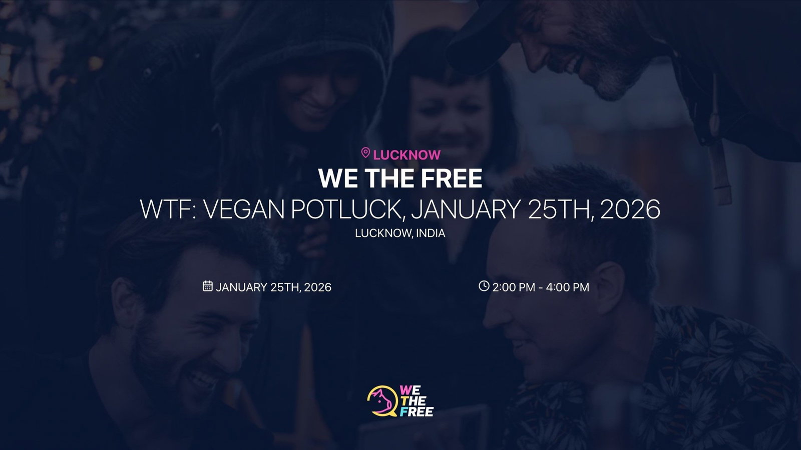 WTF: vegan potluck, January 25th, 2026