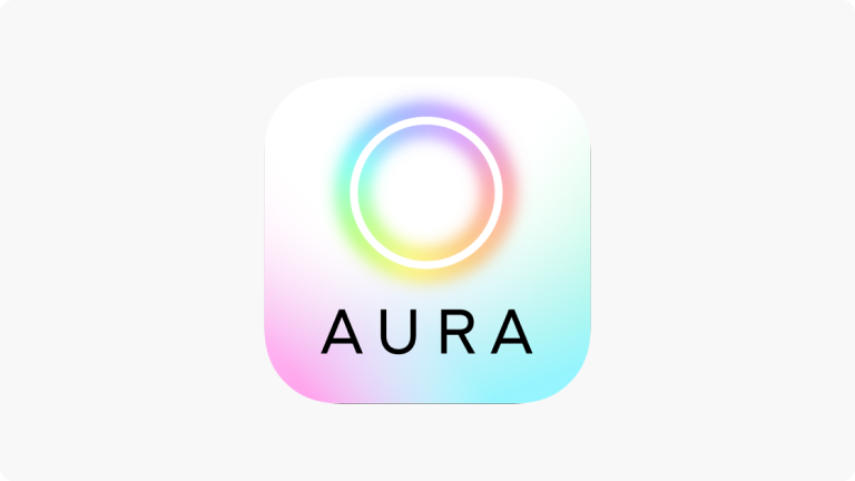 The Aura app logo
